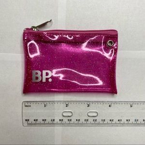 BP Transparent Pink PVC Coin Pouch